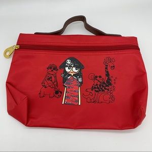 MARC JACOBS Miss Lila Pirate Pouch/Bag RED